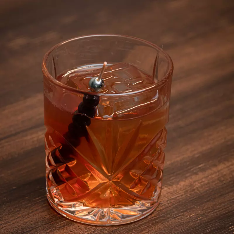 Blueberry Old Fashioned