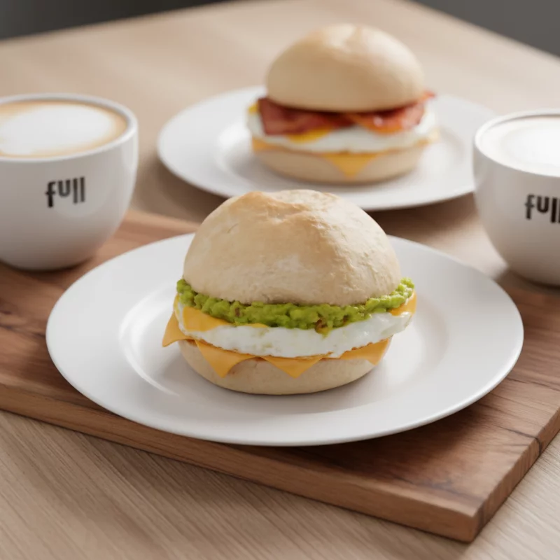 Sandwich Americano Palta y Huevo