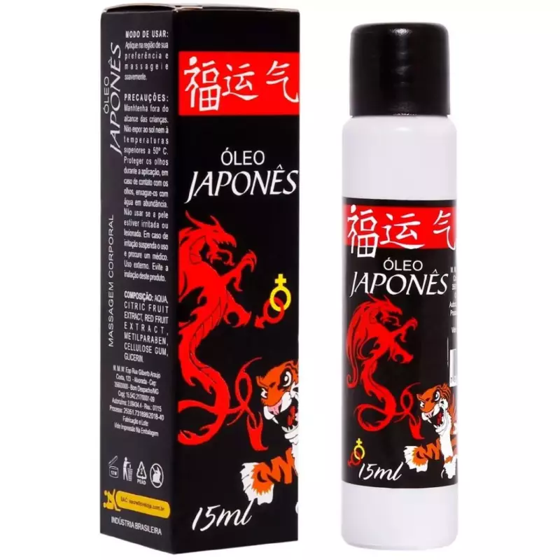 ÓLEO JAPONÊS 15ML