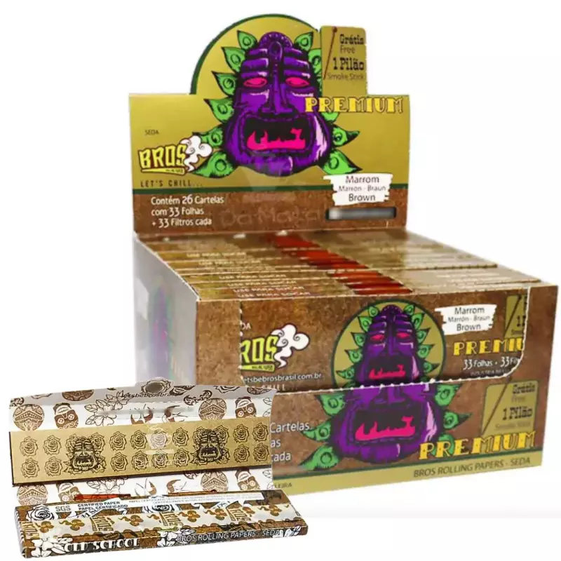 Bros Brown C/Piteira + Pilão