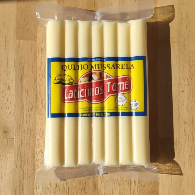 Queijo palito mussarela. Tomé