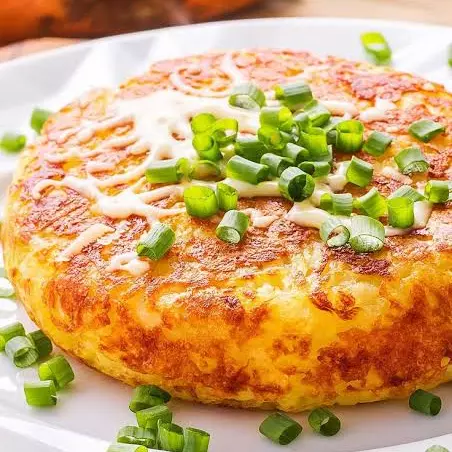 Batata Rosti Carne Moida ao Sugo