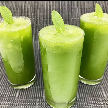 Limonada con Hierba Buena