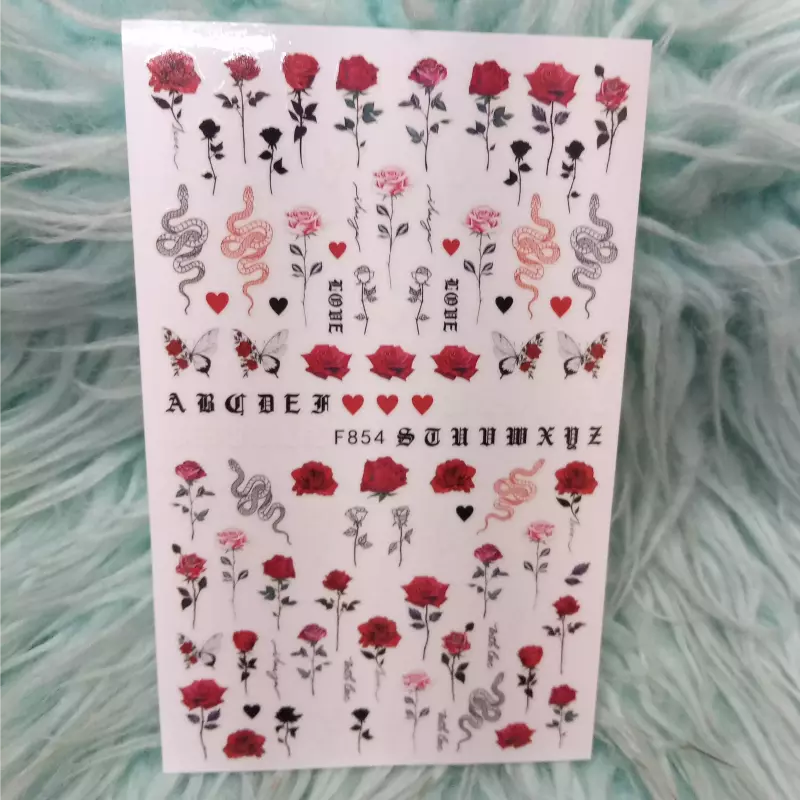 Calcomanía 3D (F854)