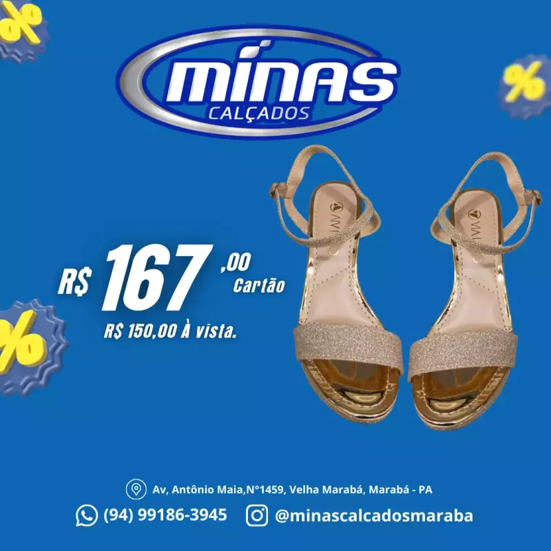 Sandália Ouro RF:411034