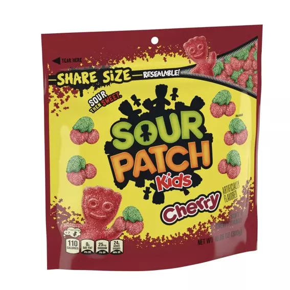 Sour patch cherry share size