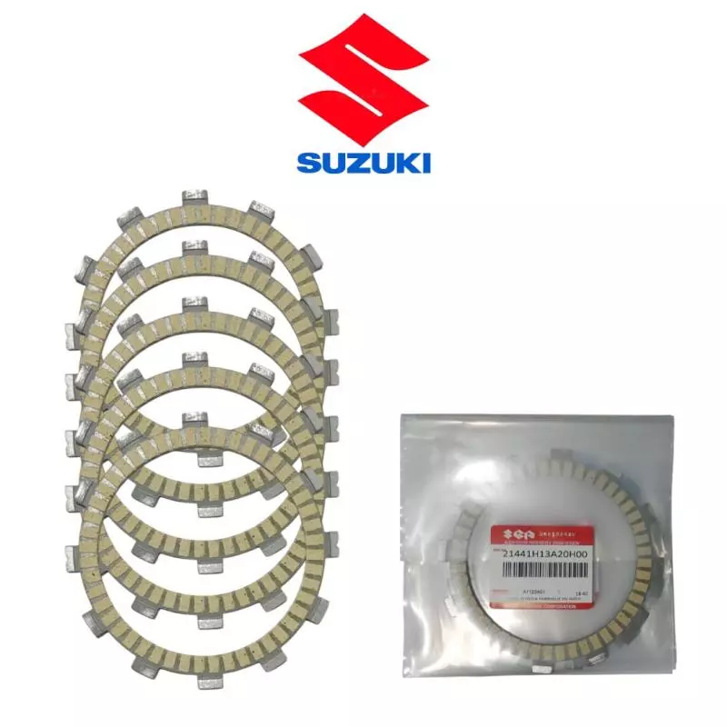 DISCO CLUTCH GN 125 RACING BLANCO X5