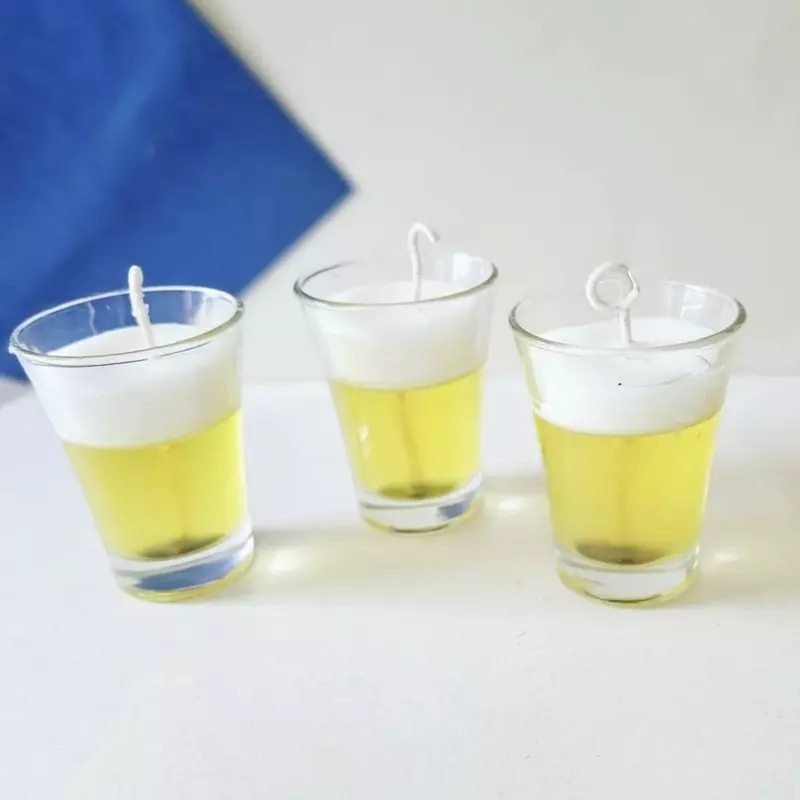 Vela copa cerveza