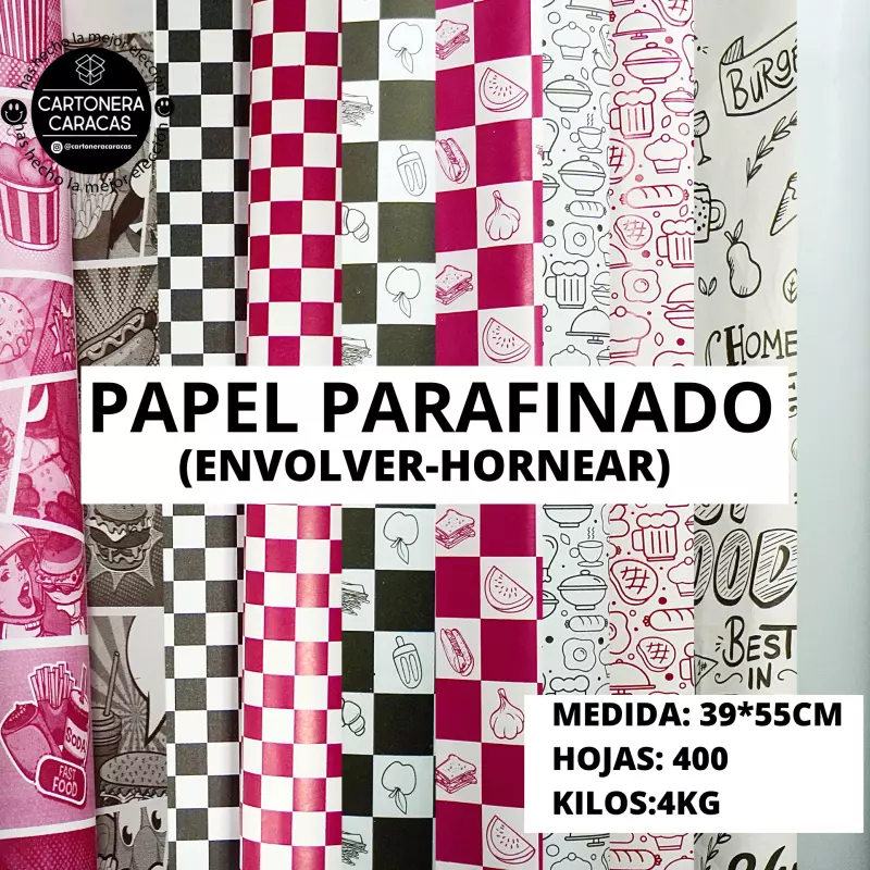 PAPEL PARAFINADO ENVOLVER 400H