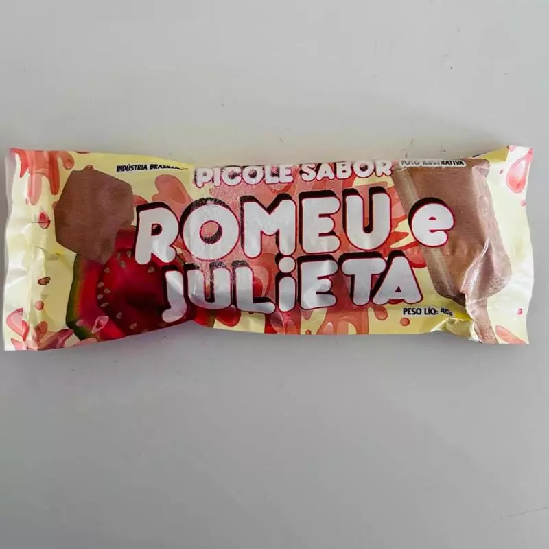 Picolé de Romeu e Julieta