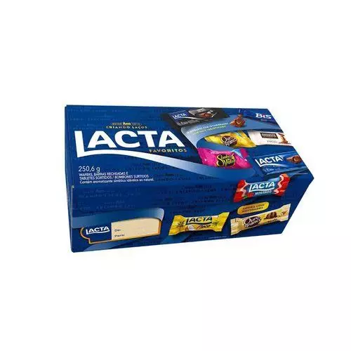 CAIXA DE BOMBOM LACTA