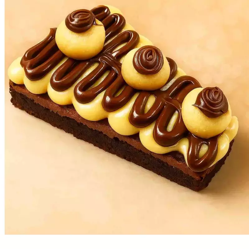 Fatia  Brownie  Ninho e Nutella 250g