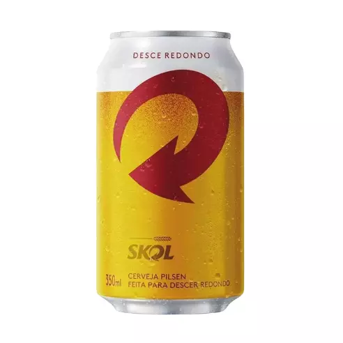 Cerveja Skol Pilsen Lata 350ml