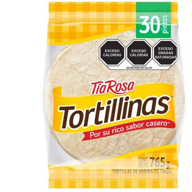 Tortillas c/30 pz