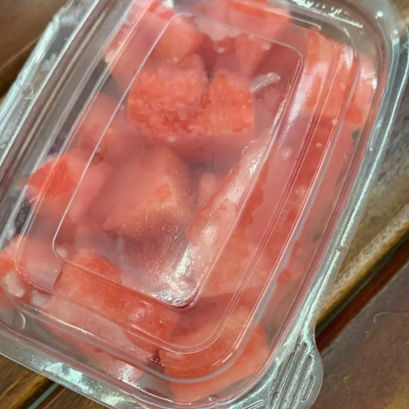 Melancia cortada - fruta - calórica