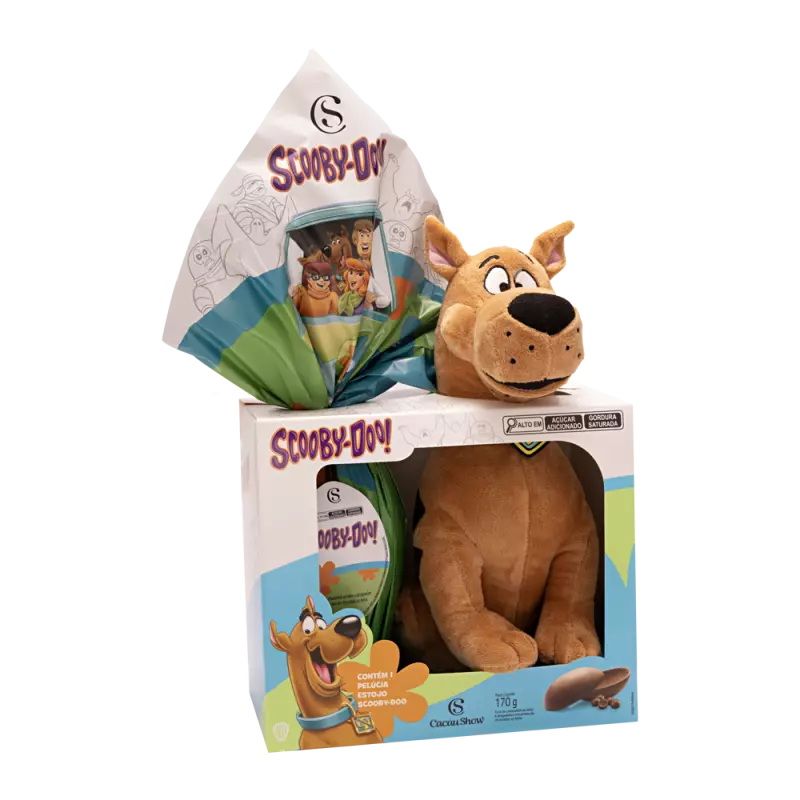 Ovo de Páscoa Estojo Scooby-Doo 170g
