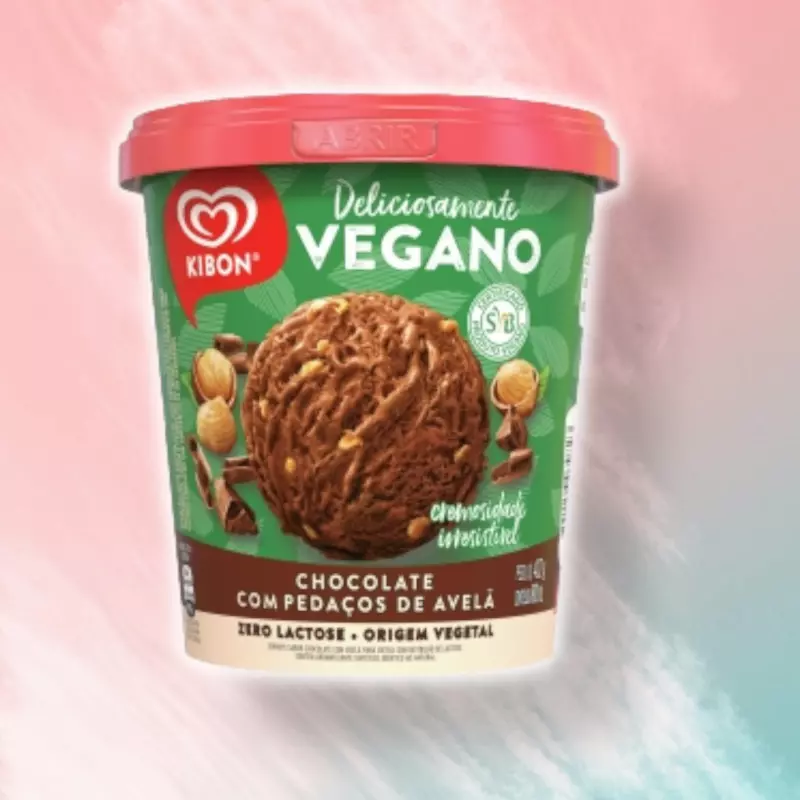 Pote Vegano Chocolate c/ Avelã 800ml