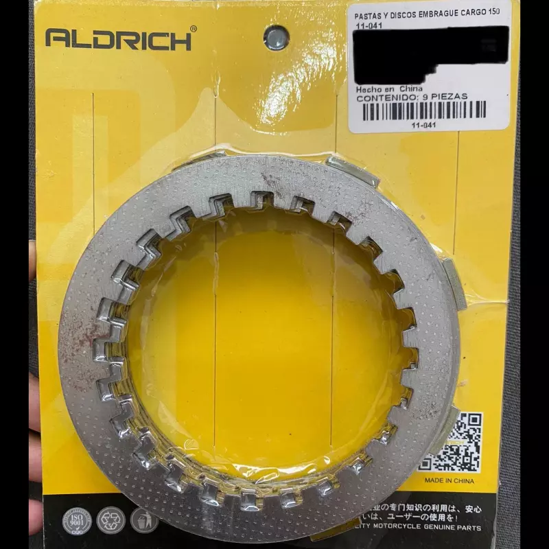 PASTAS Y DISCOS DE CLUTCH CARGO 150