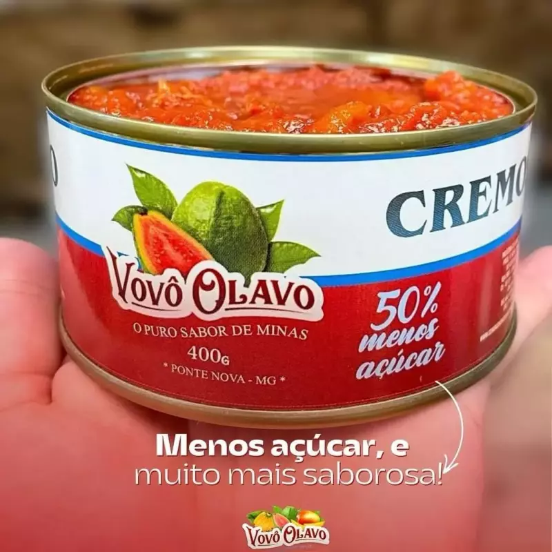 GOIABADA CASCAO LIGHT VOVO OLAVO 400
