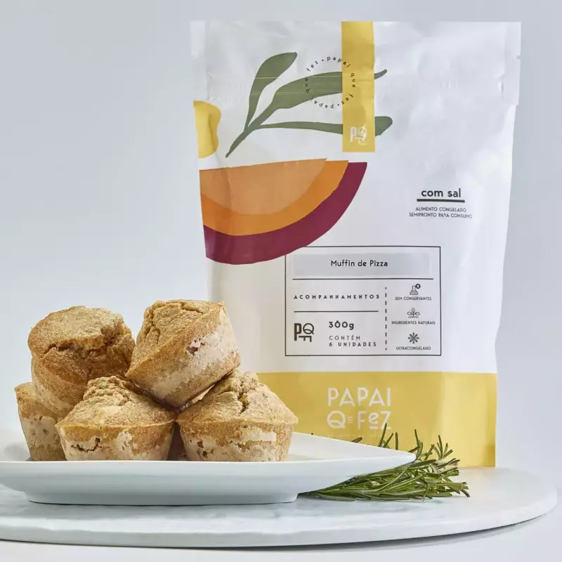 COM SAL Muffin tomate c/ queijo