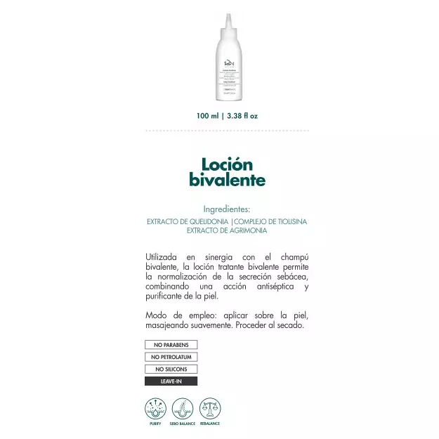 Loción Bivalente (para la caspa)