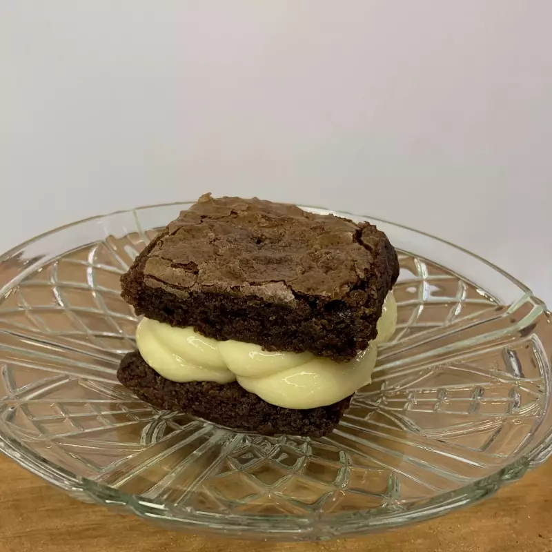 Brownie de Ninho com Nutella (6x6)