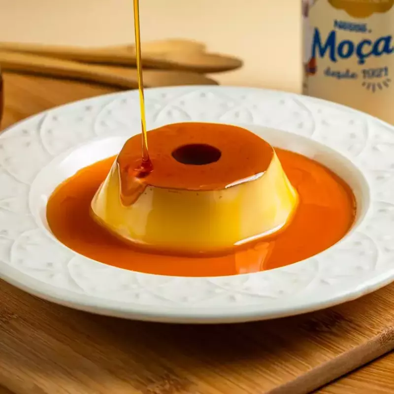 Pudim de leite condensado