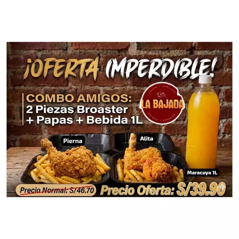 COMBO BROASTER + MARACUYA 1L