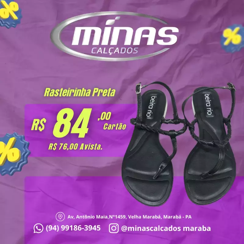Rasteirinha Preta RF:8263972