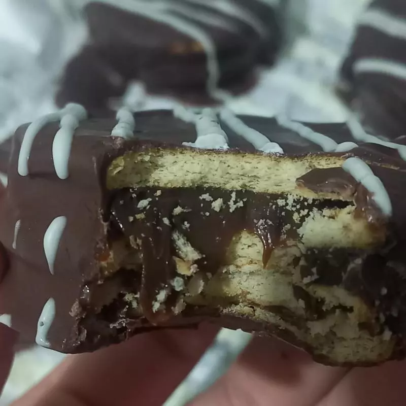 alfajor de brigadeiro