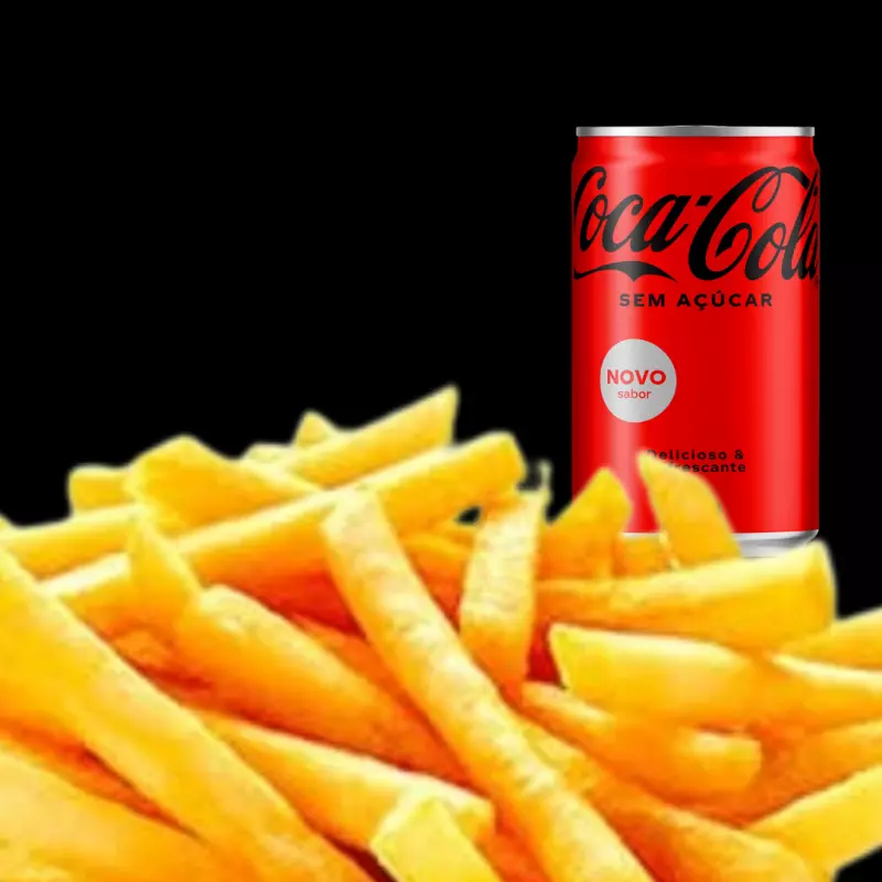 PROMOÇÂO => Batata+Refri Lata