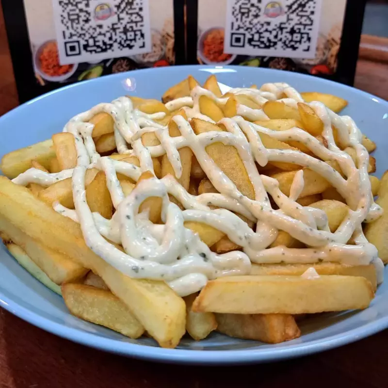 Papas con alioli