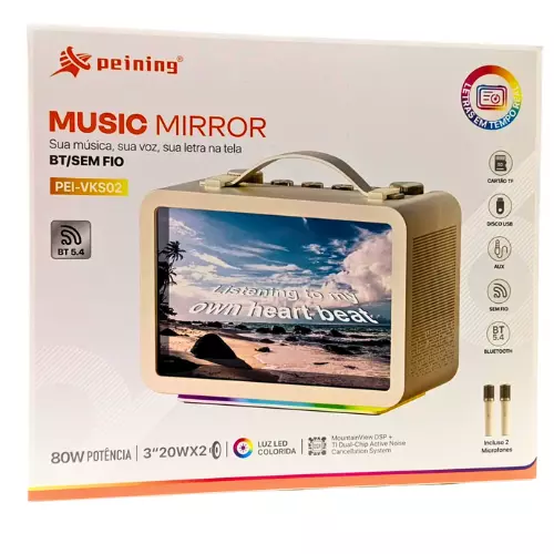 CAIXA DE SOM SMART PEINING PEI-VKS02