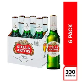 Sixpack Cerveza Stella Artois x6