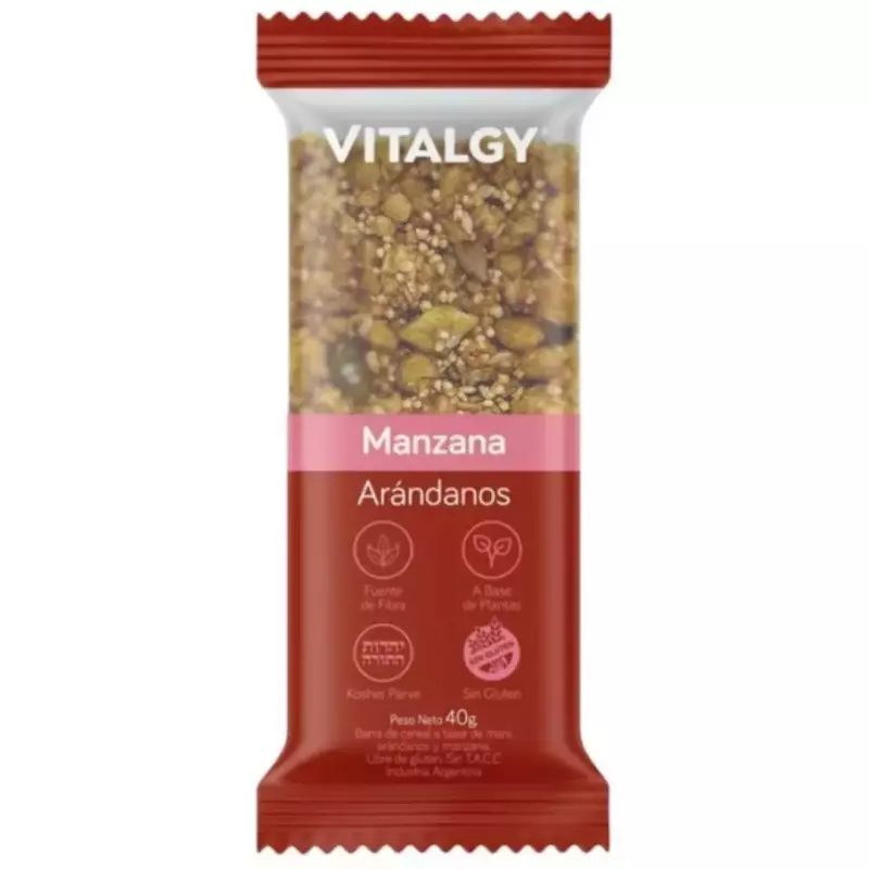 Barrita de Manzana Y Arándanos