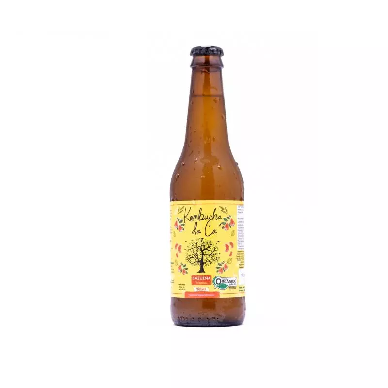 Kombucha sabor Cajuina - 365ml