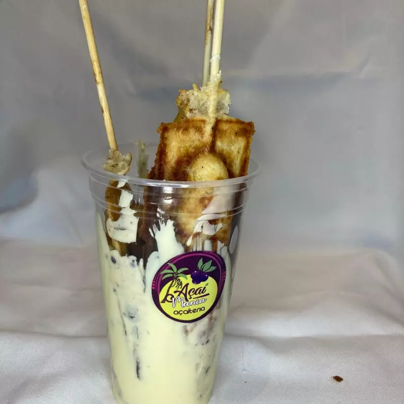 CREPE NO COPO SIMPLES DOCE