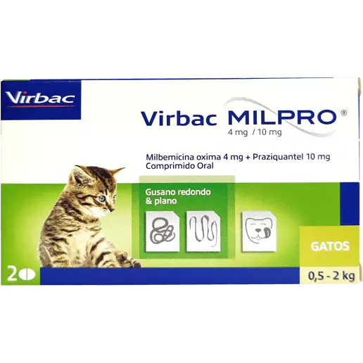 Milpro Felino de 0,5 a 2 kg