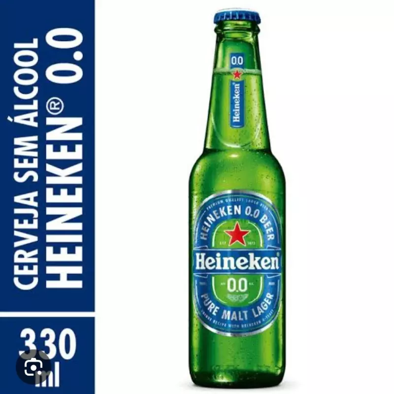 Long neck Heineken 0% sem alcool