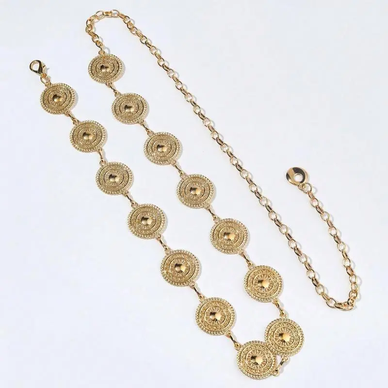 Cinturón cadena dorado 2