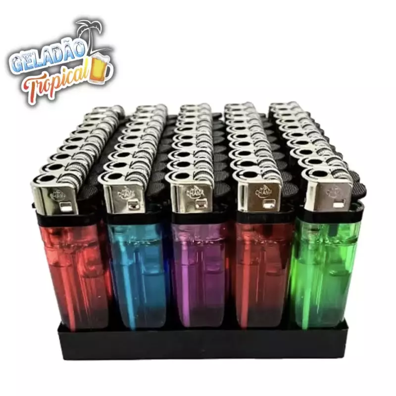 Isqueiro Mult. Cor uni