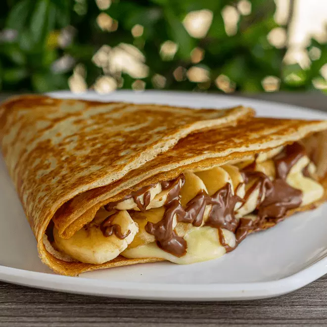 Crepe Nutella banana