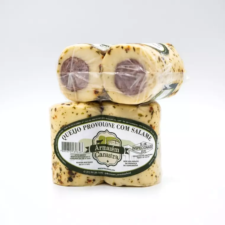 921 - Provolone Temperado Recheado c/ Lombinho Armazém Canastra
