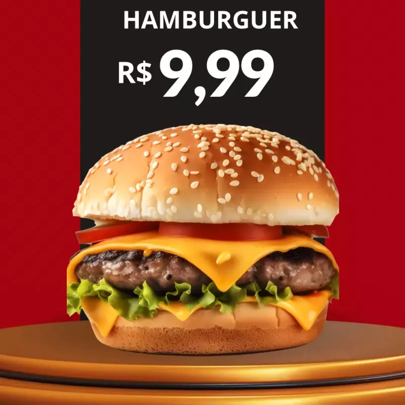 HAMBÚRGUER BLACK FRIDAY