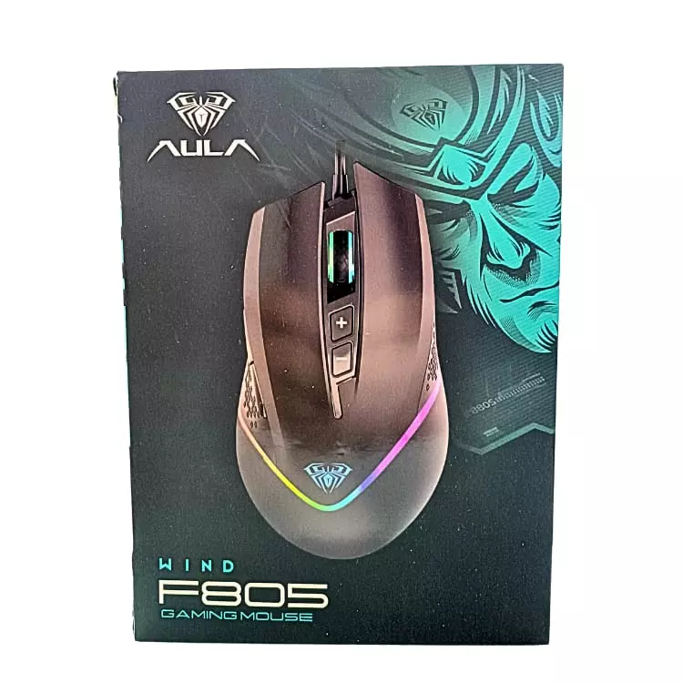 MOUSE GAMER C/FIO AULA F805