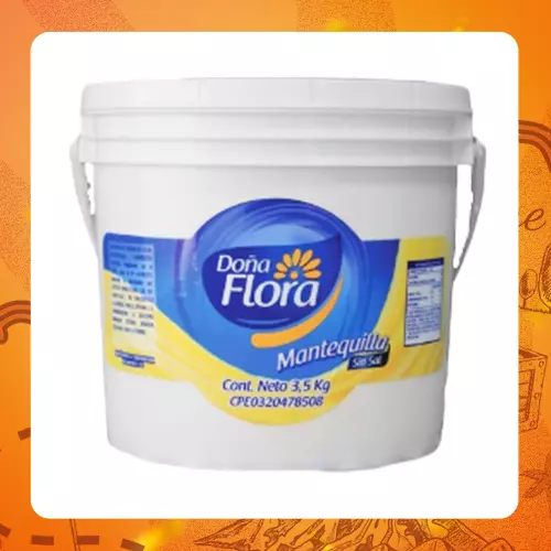 Unidad Doña Flora Mantequilla 3.5kg