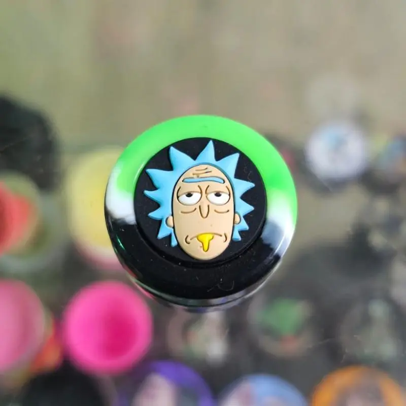 SLICK SILICONE RICK VERDE E PRETO