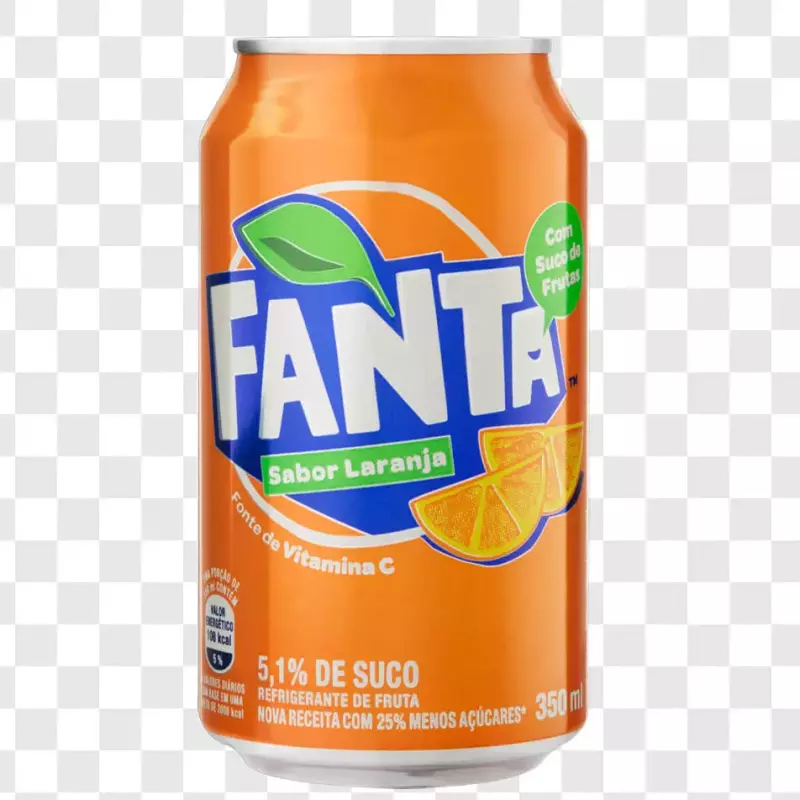 Fanta Laranja Lata 350ml