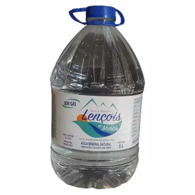 Água Mineral Lençóis de Minas 5L