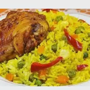 Arroz a la Jardinera con Pollo parri